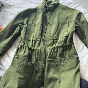 Universal Thread Utility Jacket in Forest Green